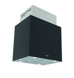 Nodor - Páraelszívó NorBreeze ISLA CUBE GLASS ECO 60 BK/A Hob to Hood